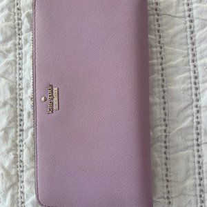 Kate Spade Leila Large Continental Wallet - LILAC